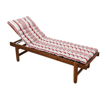 Coussin de sol ou Bain de soleil Manuel rouge