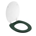Abattant WC charnieres metal Vagabonde