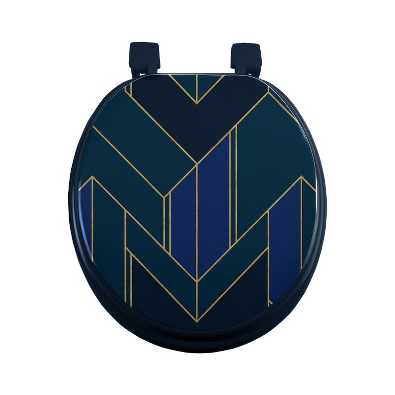 Abattant WC charnieres plastique Graphique