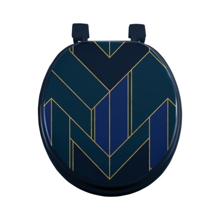 Abattant WC charnieres plastique Graphique