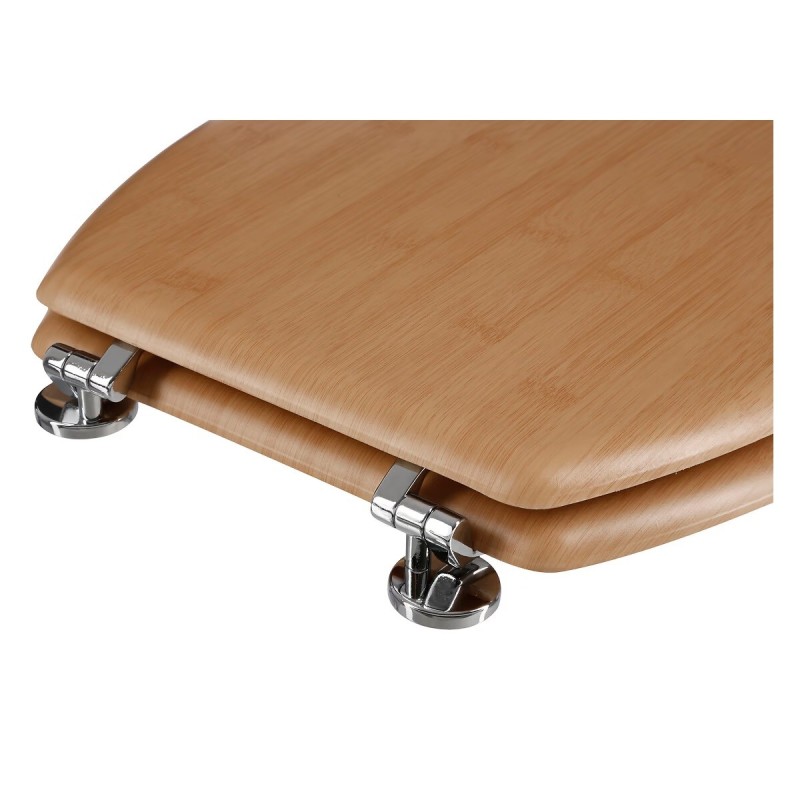 Abattant WC Collection effet Bambou