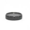 Porte savon en ceramique 3.5 x 10 cm Bulleas anthracite