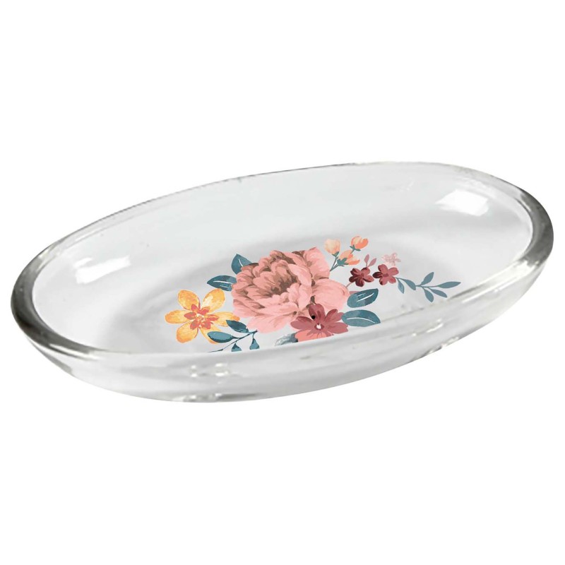 Porte savon en verre Jayana