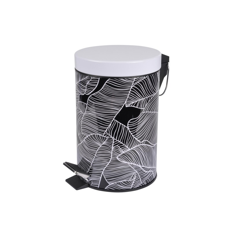 Poubelle a pedale metal Amazonie