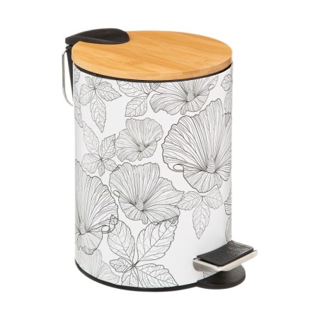 Poubelle de salle de bain collection Envole florale