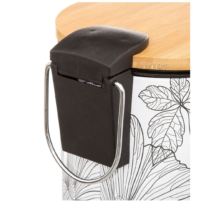 Poubelle de salle de bain collection Envole florale