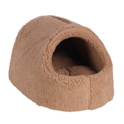 Couchage en peluche pour chat Felpa moka