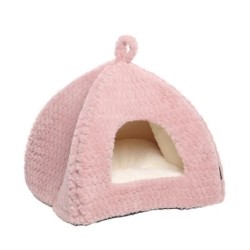 Igloo pour chat Naya 40 cm rose