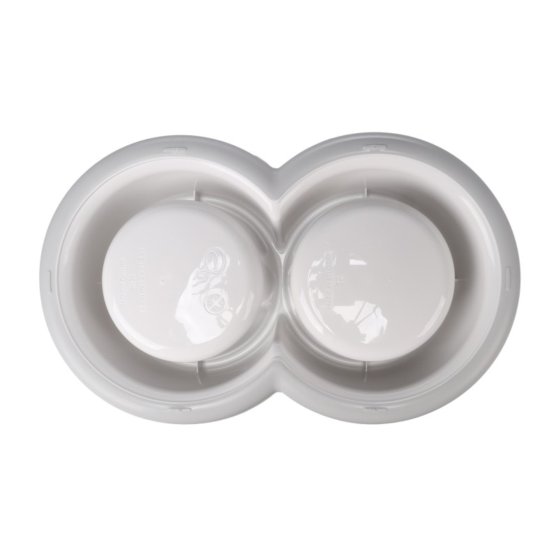 Double gamelle Chat au soleil