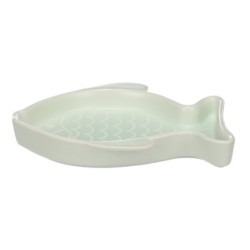 Gamelle pour chat 17 cm Fishie vert