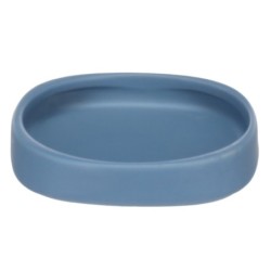 Gamelle rond pour chat nourriture et eau 12 cm Zara bleu
