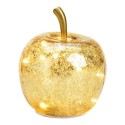 Lampe Pomme lumineuse 10 Led Or 11 x 12 x 11 cm