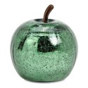Lampe Pomme lumineuse 10 Led vert métallisé 11 x 12 x 11 cm
