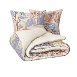 Housse de couette + 2 taies 240 x 220 cm Foret d'ete