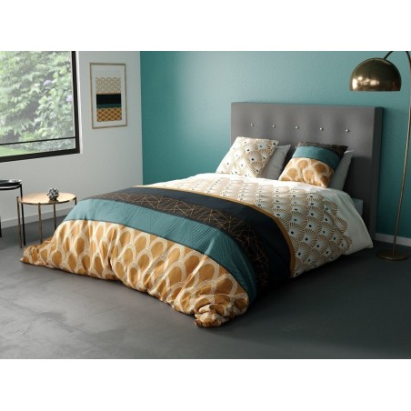 Parure de lit 220 x 240 cm Art deco Bangy