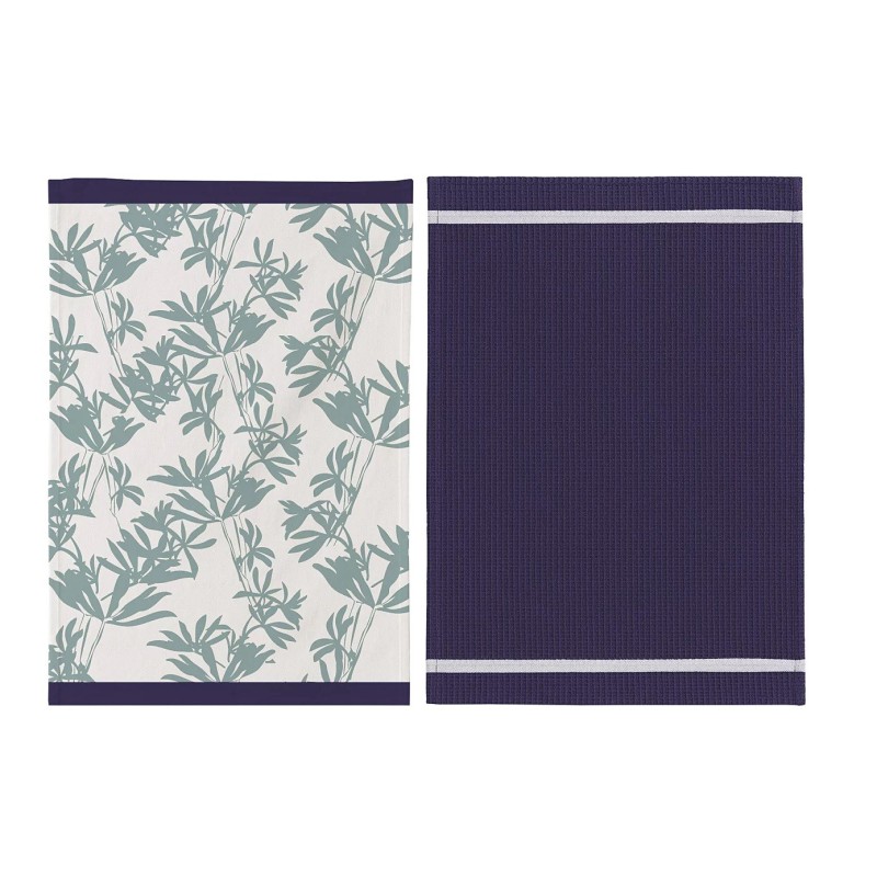 Lot de 2 torchons Duo Style – Coton Oeko-Tex – Élégance et modernité