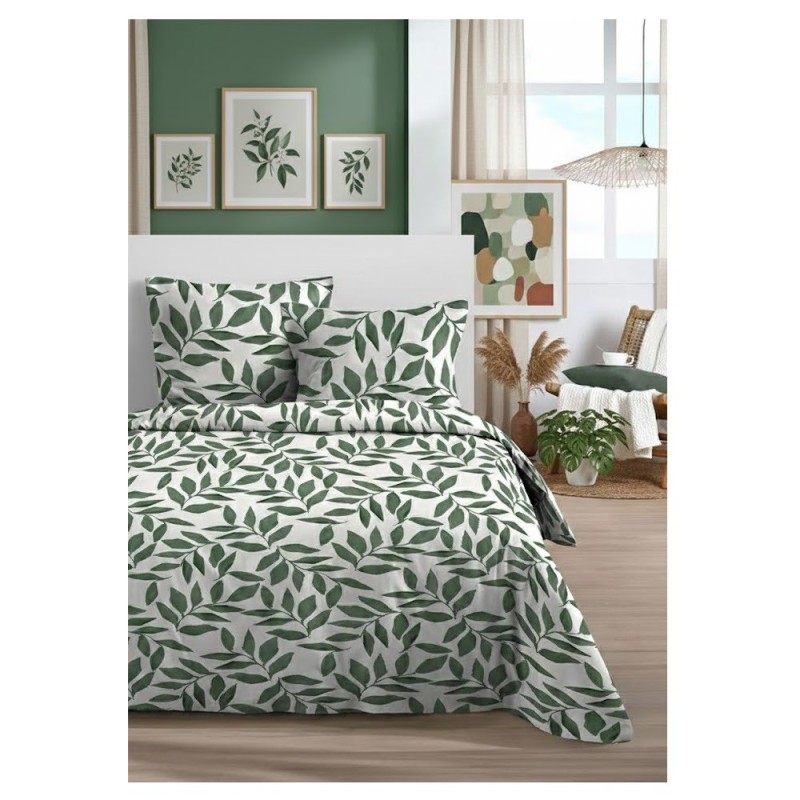 Parure de lit 220 x 240 cm Feuillage Ajanie