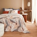 Parure de lit 220 x 240 cm Feuilles graphiques skyra