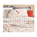 Parure de lit 220 x 240 cm Feuilles graphiques skyra