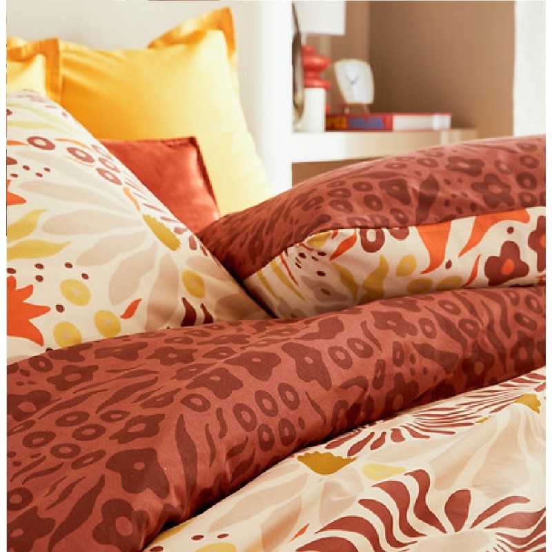 Parure de lit 220 x 240 cm Fleur retro Daisy