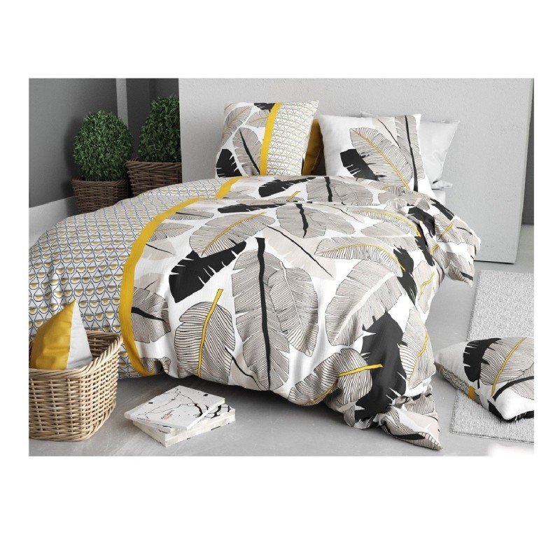 Parure de lit 220 x 240 cm Plumes