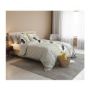 Parure de lit 220 x 240 cm Plumes