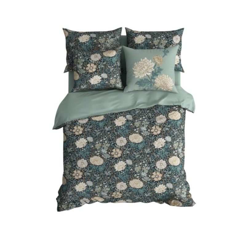 Parure de lit Bouquet de rose 240 x 220 cm