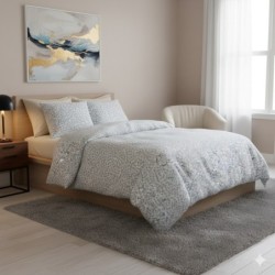 Parure de lit gaze de coton 220 x 240 cm Edane