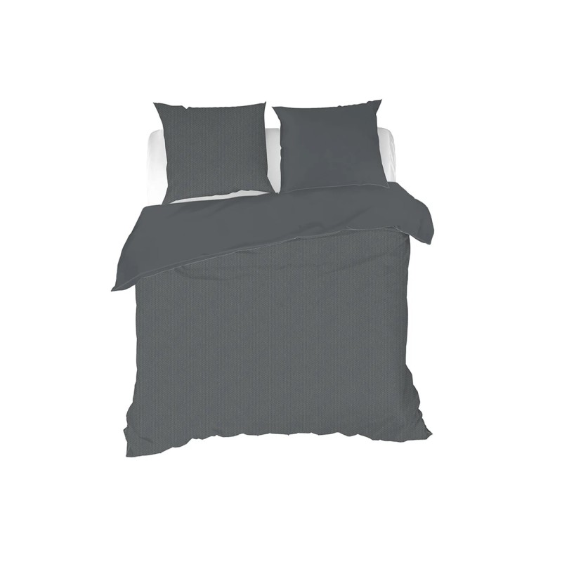 Parure de lit gaze de coton 220 x 240 cm Nid d'abeille