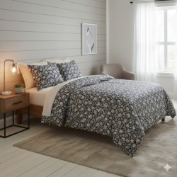 Parure de lit gaze de coton 220 x 240 cm Sakura