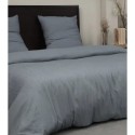 Parure de lit gaze de microfibre 220 x 240 cm bleu petrole