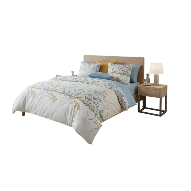 Parure de lit harmony vegetal 240 x 220 cm