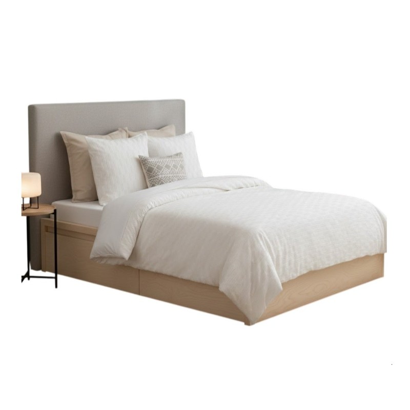 Parure de lit Microfibre jacquard 240 x 220 cm