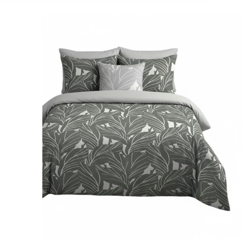 Parure de lit motif Tropical 240 x 220 cm