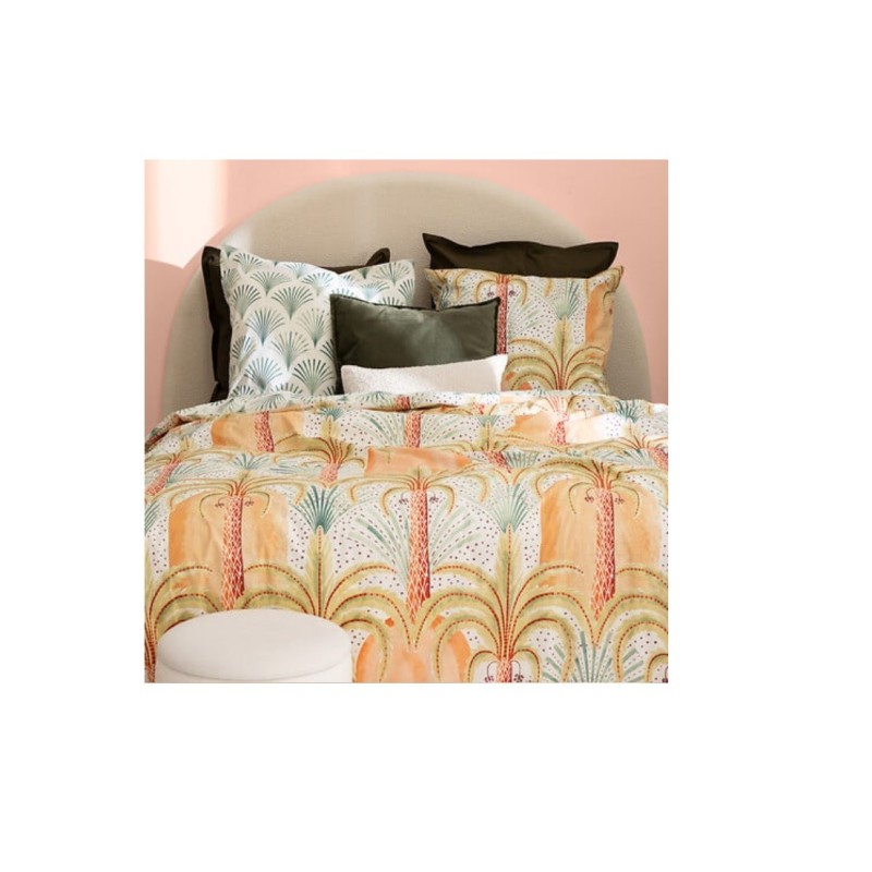 Parure de lit percale de coton 240 x 220 cm Janice