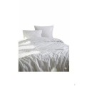 Parure de lit Rayure 220 x 240 cm beige