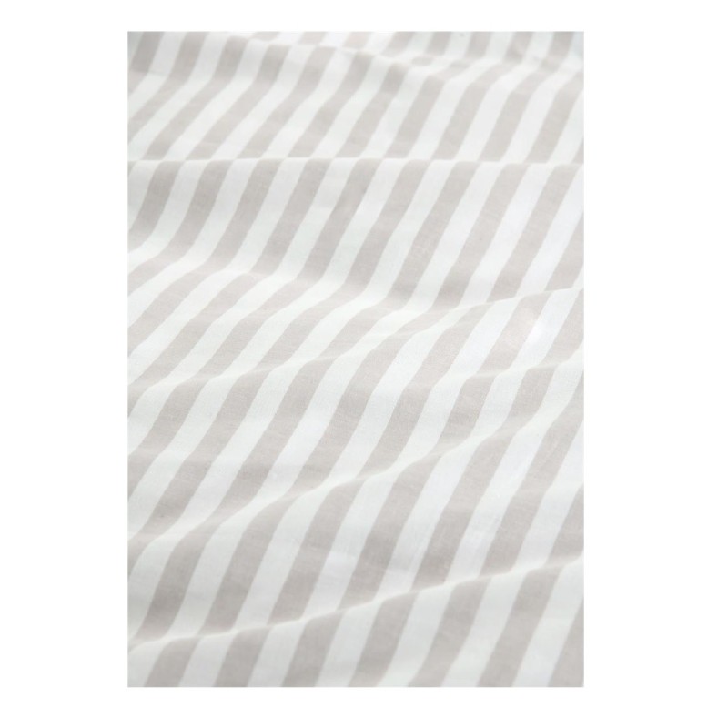 Parure de lit Rayure 220 x 240 cm beige