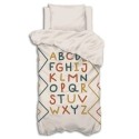 Housse de couette + 1 taie 140 x 200 cm Alphabet