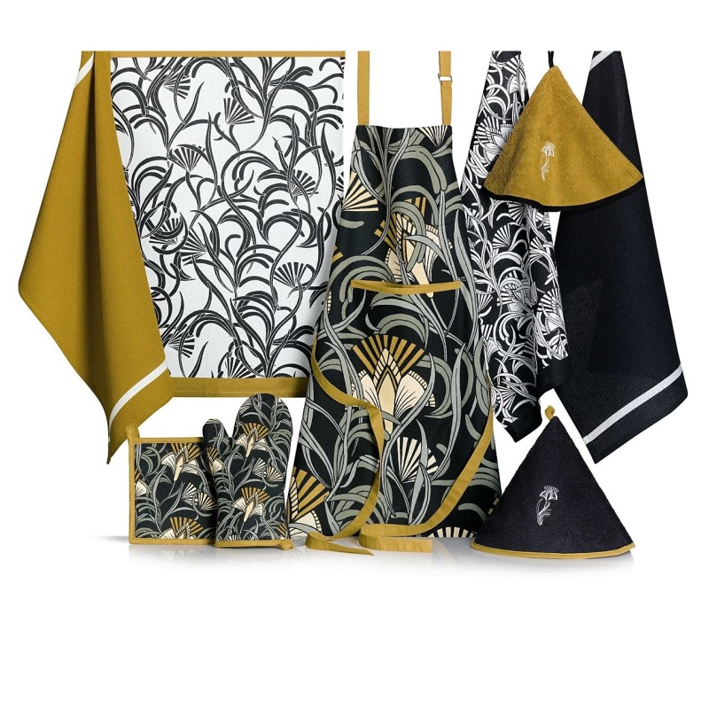 Lot de 2 torchons Cuisine chic – Élégance et coton Oeko-Tex