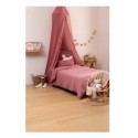 Housse de couette + 1 taie 140 x 200 cm Lilie rose