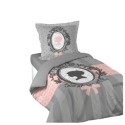 Housse de couette + taie 140 x 200 cm Boudoir