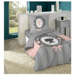 Housse de couette + taie 140 x 200 cm Boudoir