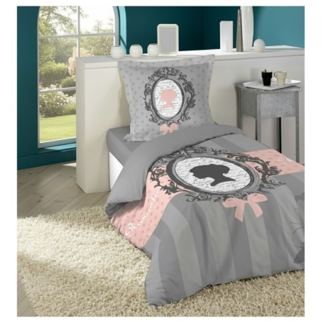 Housse de couette + taie 140 x 200 cm Boudoir