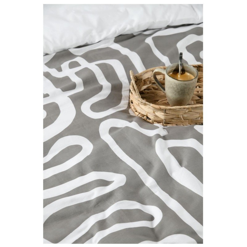 Parure de lit 140 x 200 cm Graphique pinto