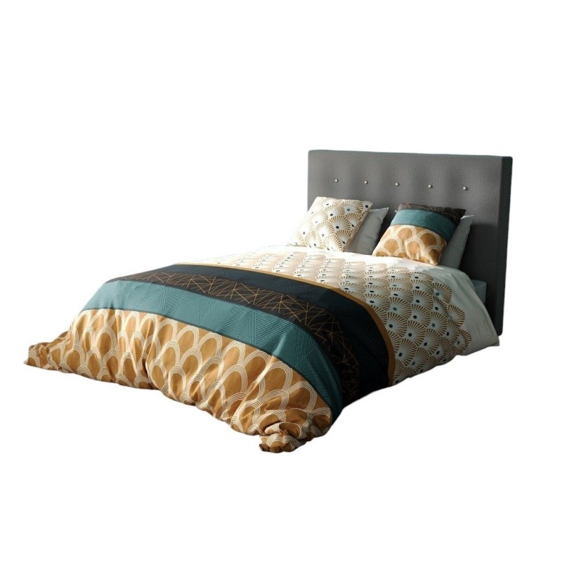 Housse couette + 2 taies 240 x 260 cm Art deco Bangy