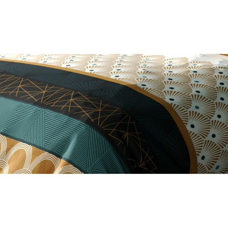 Housse couette + 2 taies 240 x 260 cm Art deco Bangy