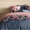 Housse couette + 2 taies 240 x 260 cm Flore