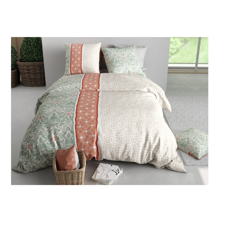 Housse couette + 2 taies 260 x 240 cm Arabesque