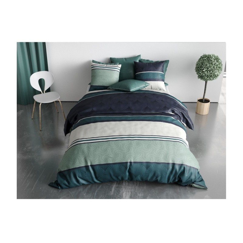 Housse couette + 2 taies 260 x 240 cm Atika