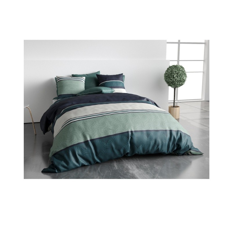 Housse couette + 2 taies 260 x 240 cm Atika
